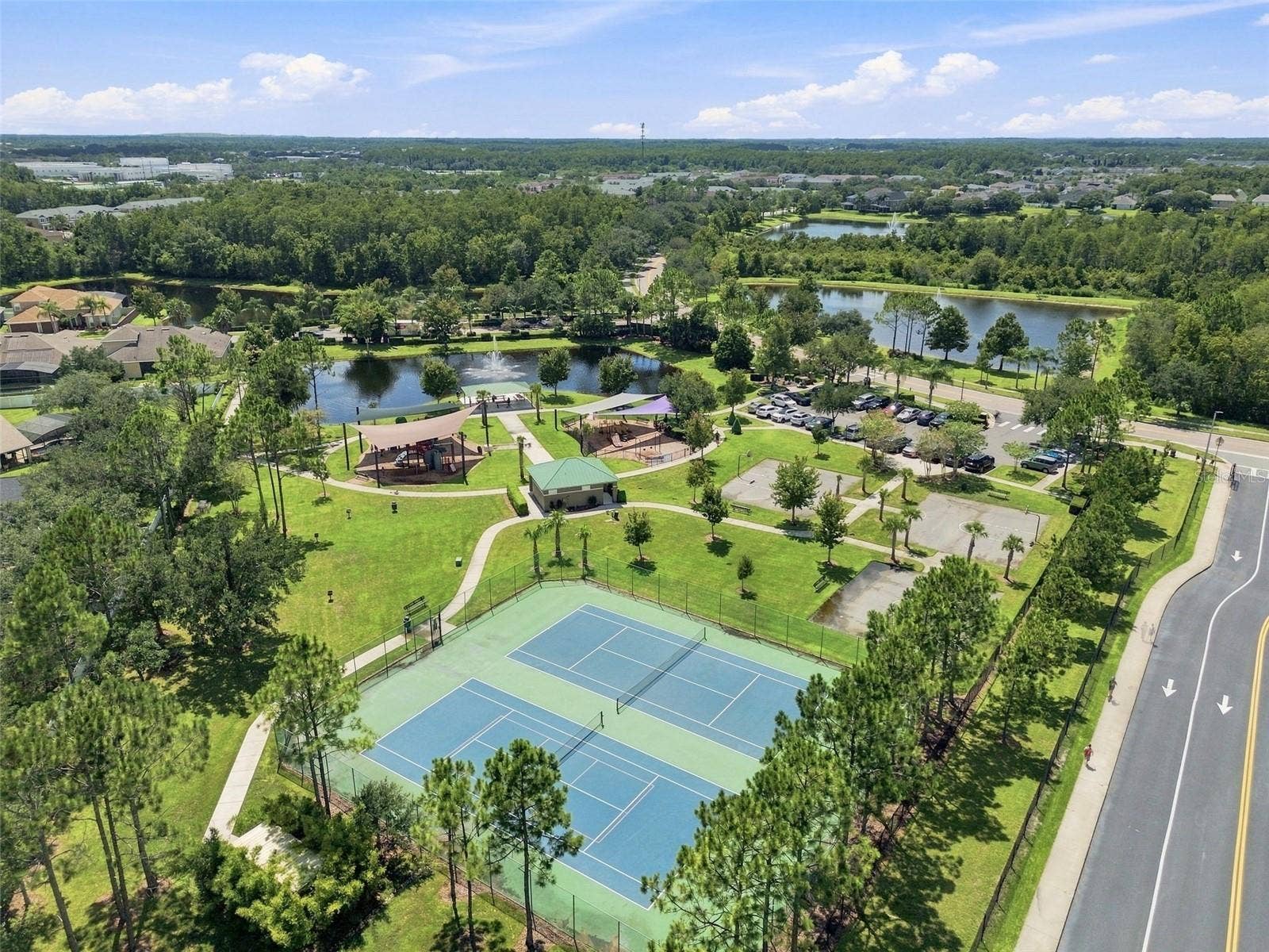 1151 BEECH GROVE WAY, Orlando, FL 32828 Ariel View of Community Amenities
