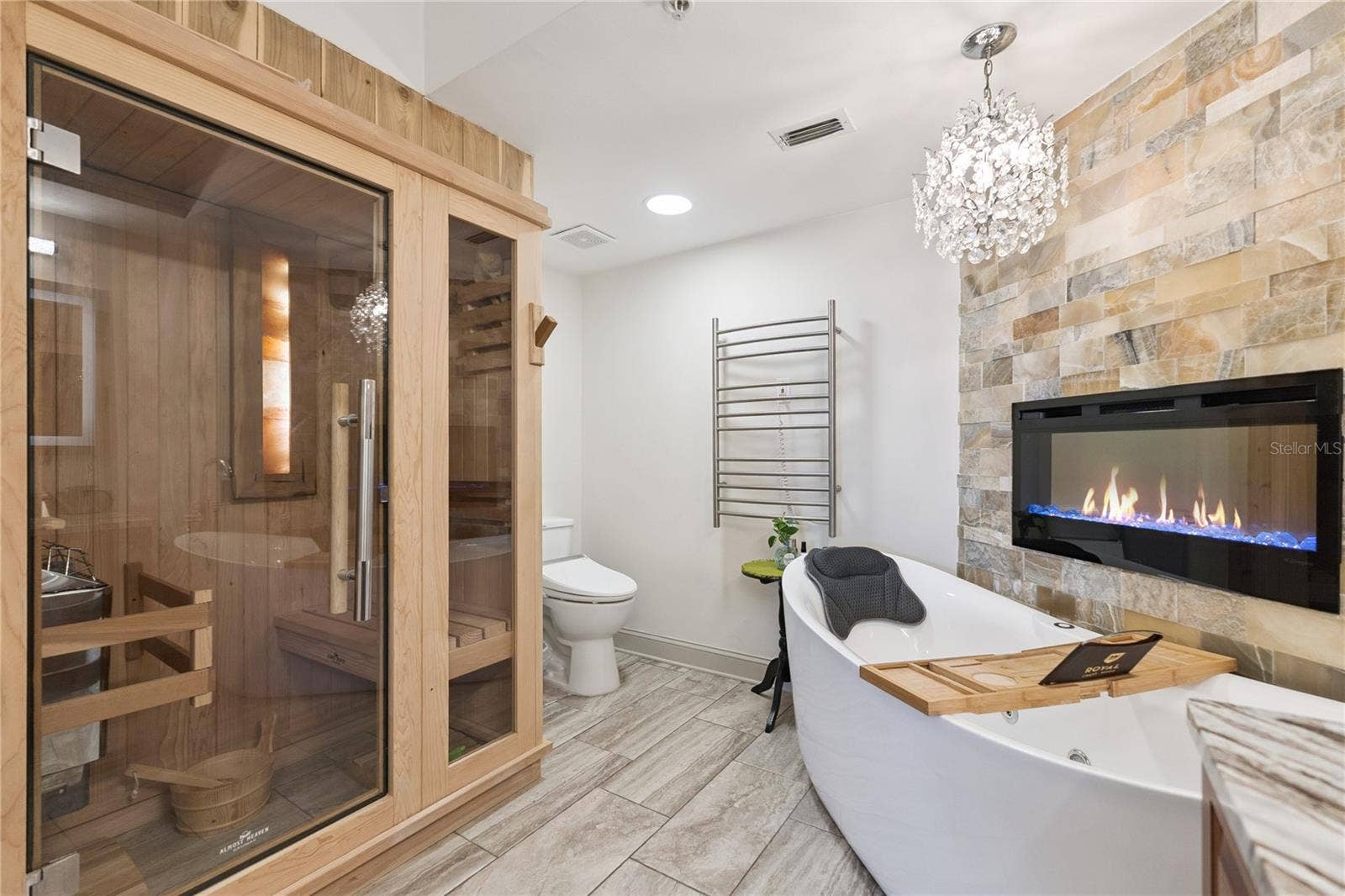 2055 S ATLANTIC AVENUE, #705, Daytona Beach Shores, FL 32118 Primary Bath Sauna