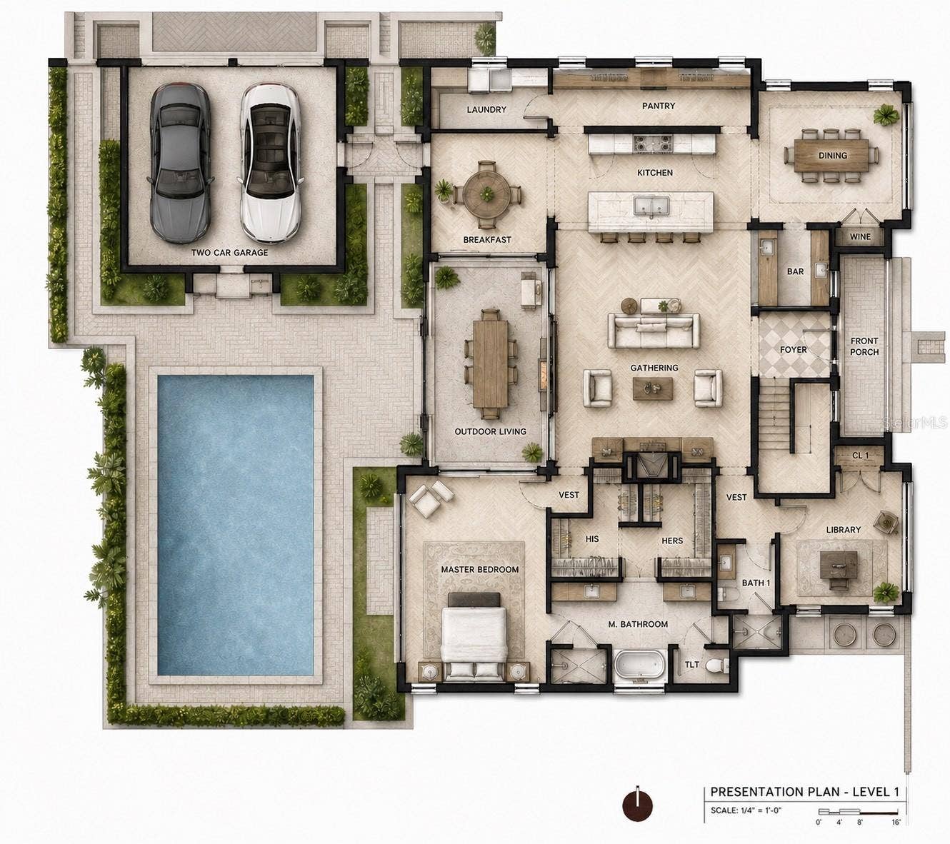 620 VIRGINIA DRIVE, Winter Park, FL 32789 Renderings are artistic interpretations. Features and finishes may vary from final construction.