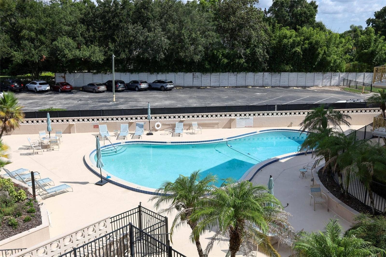 311 E MORSE BOULEVARD, #4-5, Winter Park, FL 32789 Community pool steps from the back of the unit