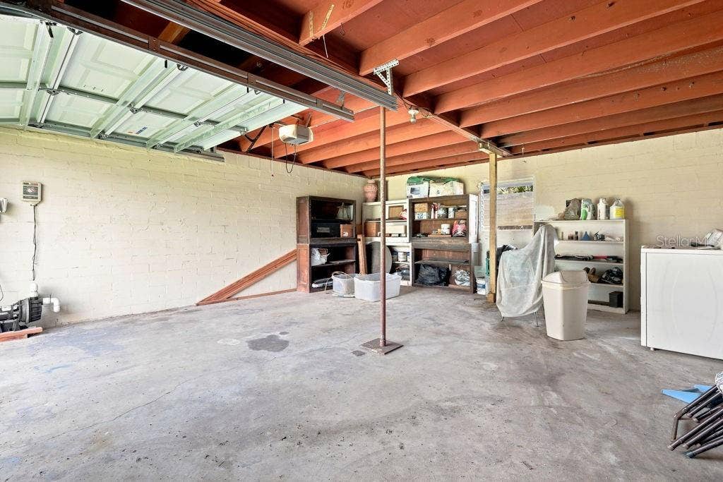 379 MORNINGSIDE AVENUE, Daytona Beach, FL 32118 Laundry in Garage