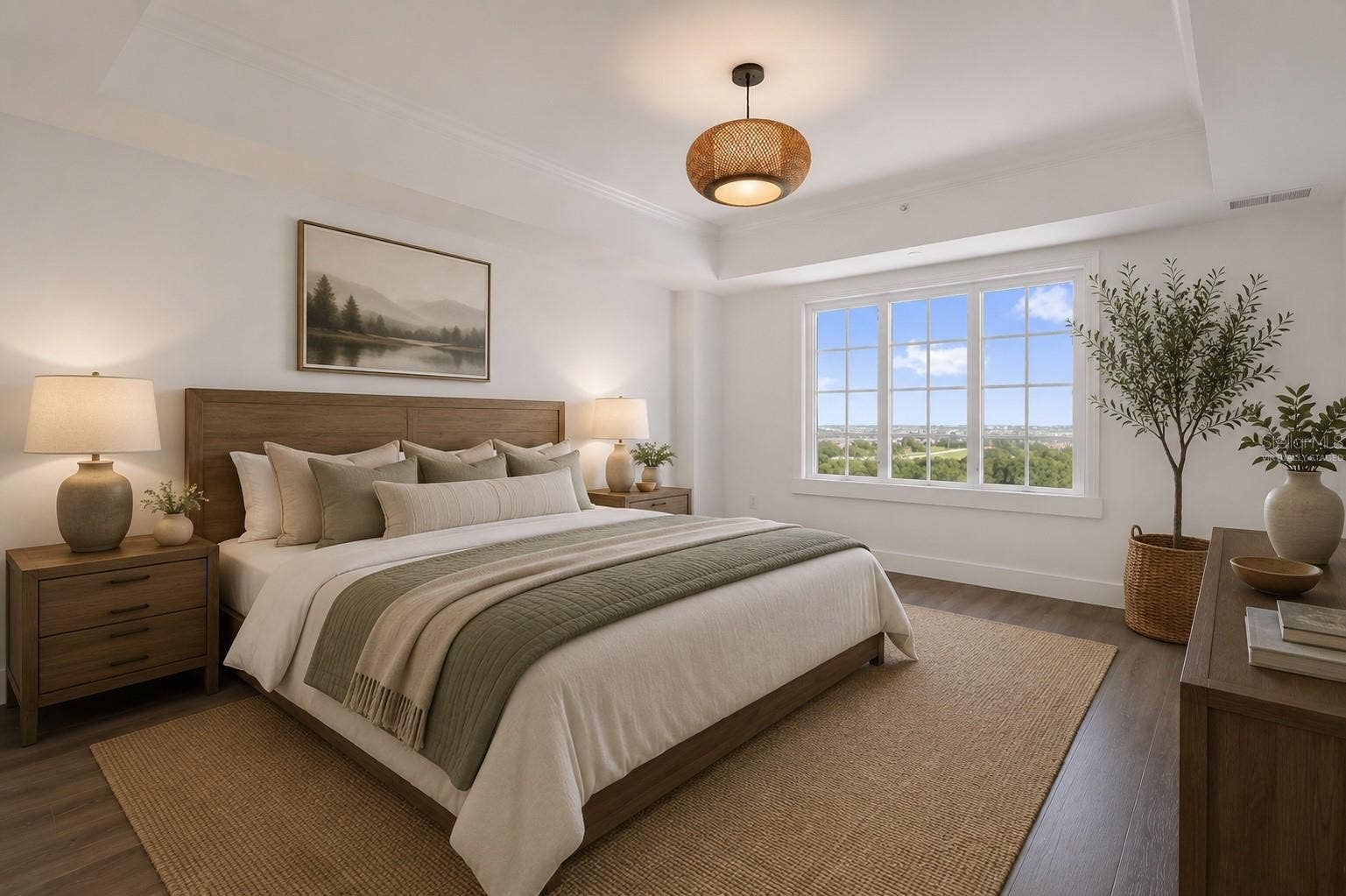 7593 GATHERING DRIVE, #707, Reunion, FL 34747 Virtually Staged Guest Bedroom