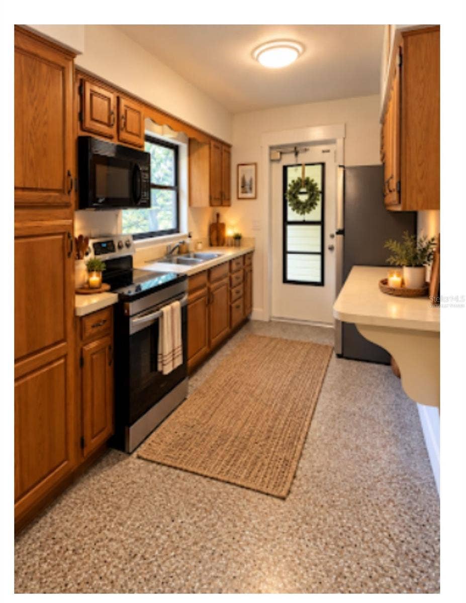 Virtually Staged Kitchen.