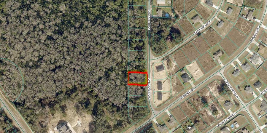 Property photo for LOT 36 OAK LANE TRAK LANE, Ocala, FL