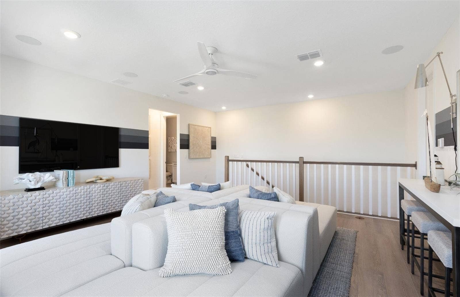 Model Home Design Only. Pictures and furnishings are for illustrative purposes only. Elevations, colors and options may vary. Furniture is for model home staging only.