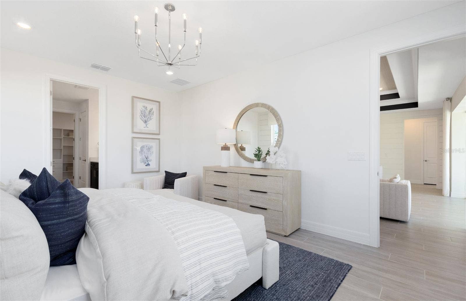Model Home Design Only. Pictures and furnishings are for illustrative purposes only. Elevations, colors and options may vary. Furniture is for model home staging only.