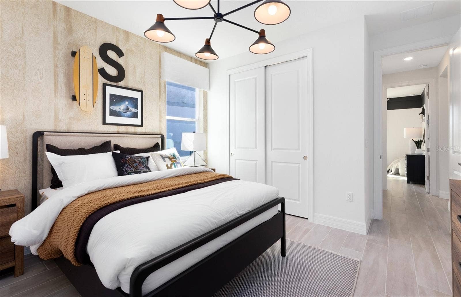 Model Home Design Only. Pictures and furnishings are for illustrative purposes only. Elevations, colors and options may vary. Furniture is for model home staging only.