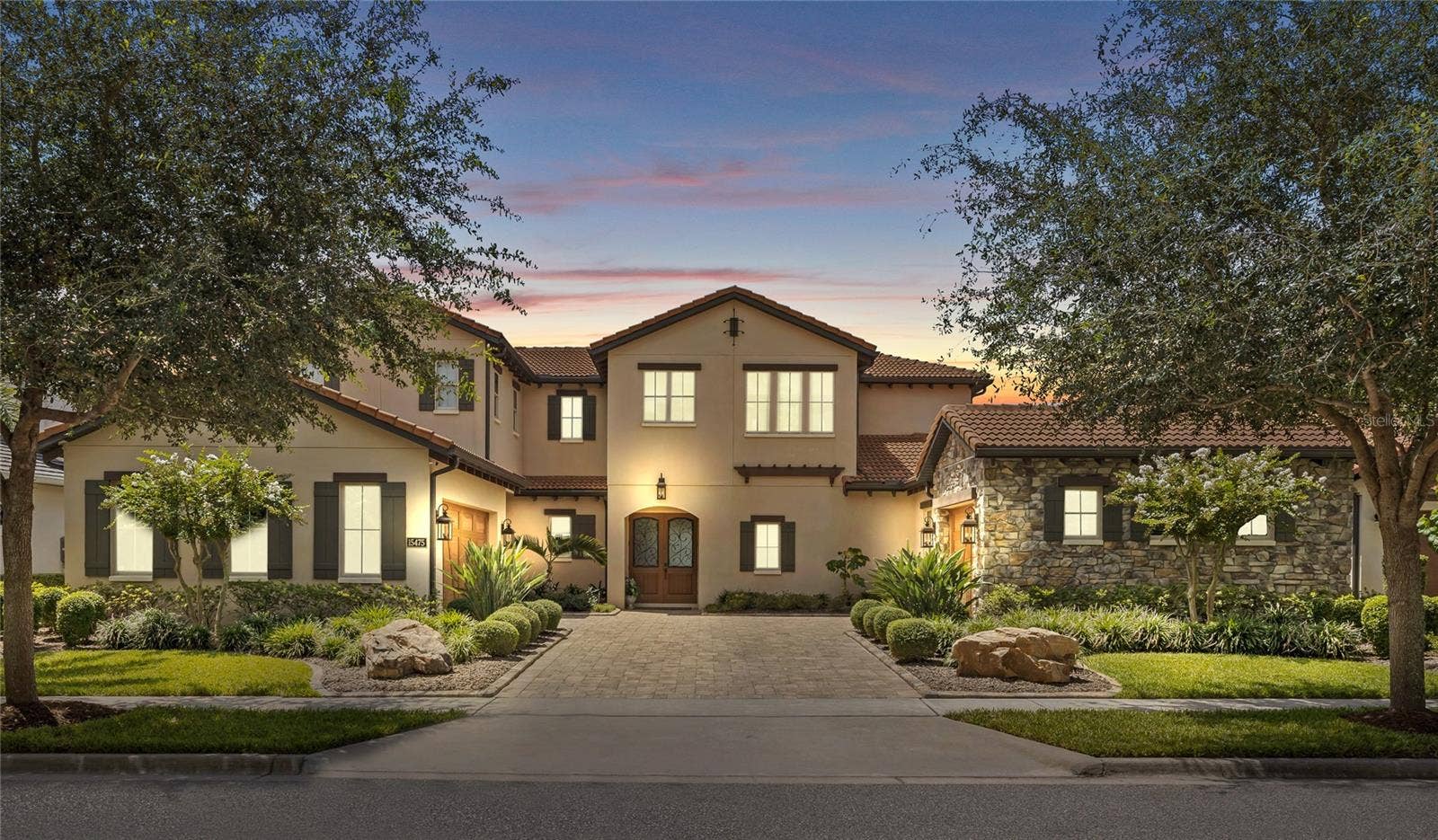 15475 SHOREBIRD LANE, Winter Garden, FL 34787 Exterior Sunset
