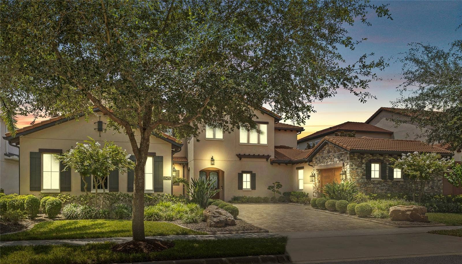 15475 SHOREBIRD LANE, Winter Garden, FL 34787 Exterior Sunset