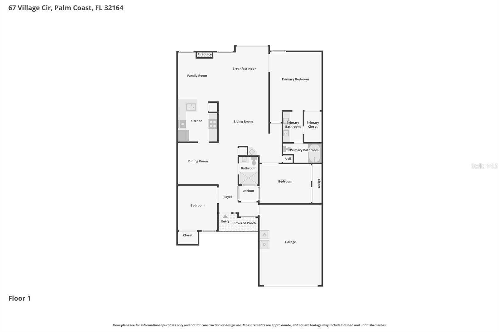 67 VILLAGE CIRCLE, Palm Coast, FL 32164 67 VILLAGE CIRCLE, Palm Coast, FL 32164
