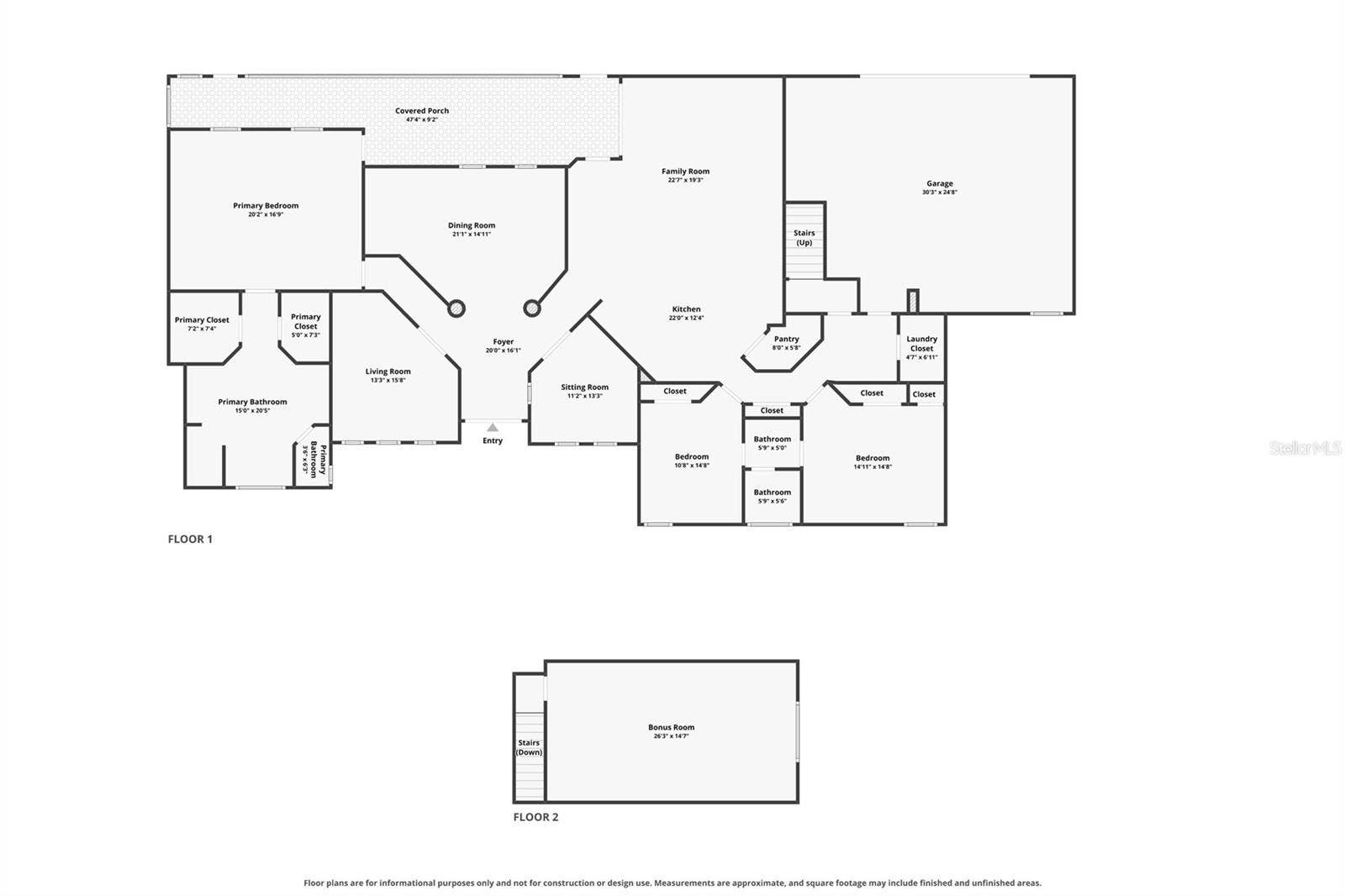 2335 FOREST CLUB DRIVE, Orlando, FL 32804 Floor plan.
