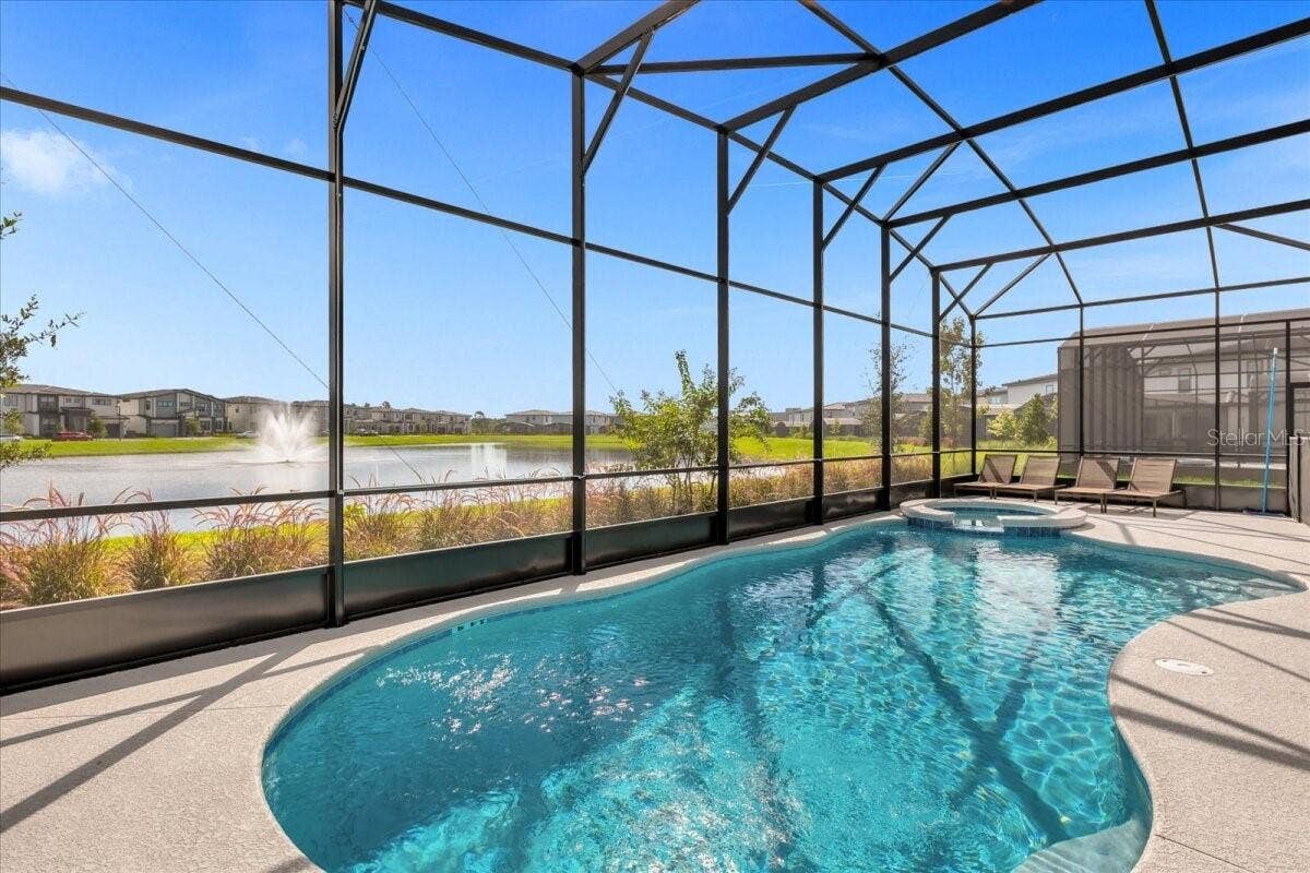 5830 HIGH SEAS DRIVE, Orlando, FL 32821 Pool + SPA with LED lights