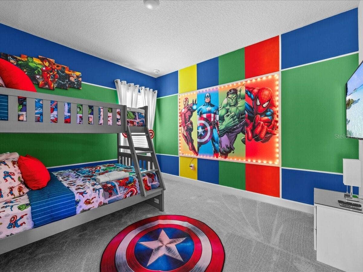 5830 HIGH SEAS DRIVE, Orlando, FL 32821 Themed bedroom - Avengers