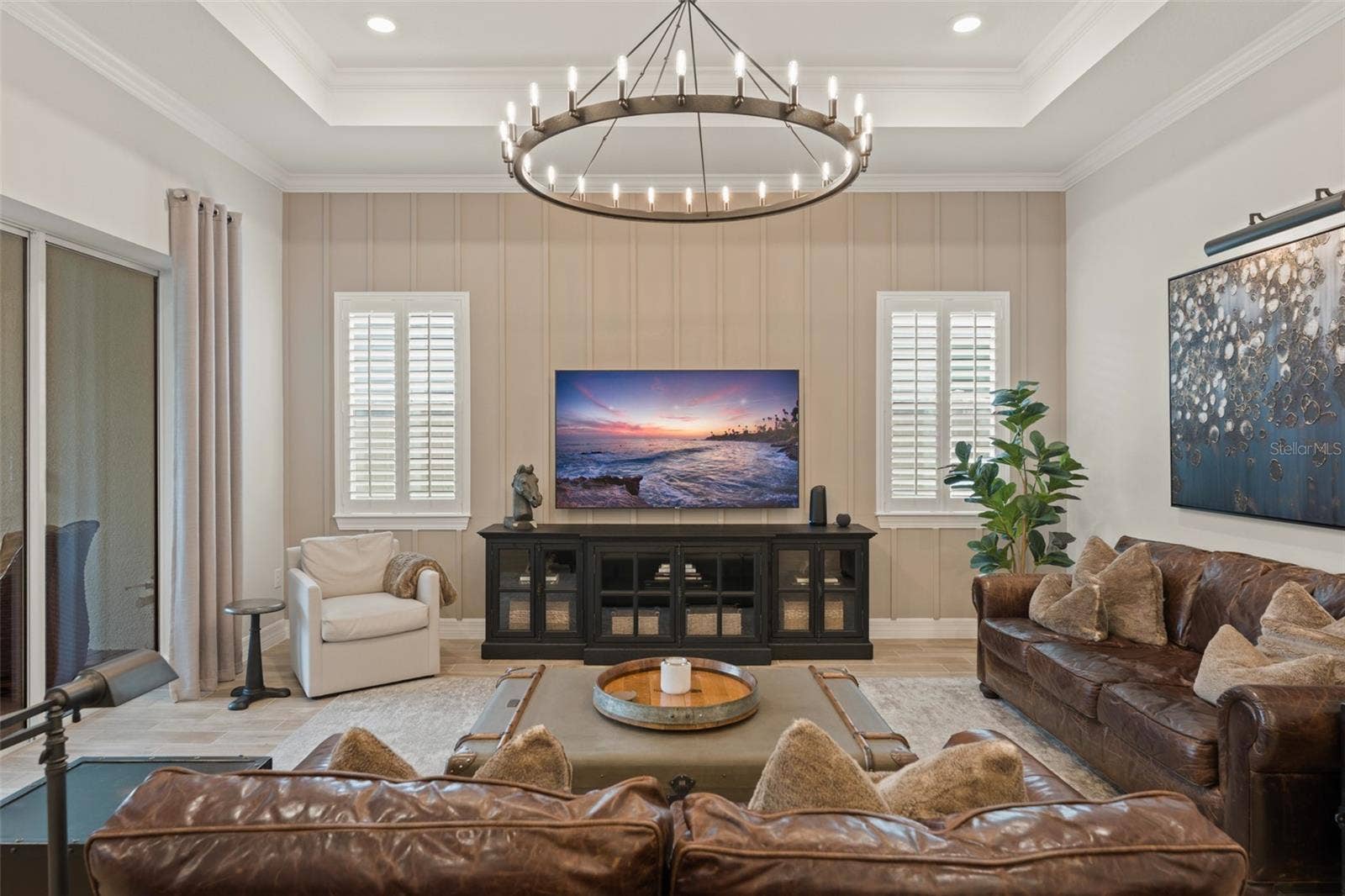 3292 WINDBEAM COURT, Winter Garden, FL 34787 Custom Wood Panel Accents and Crown Molding.
