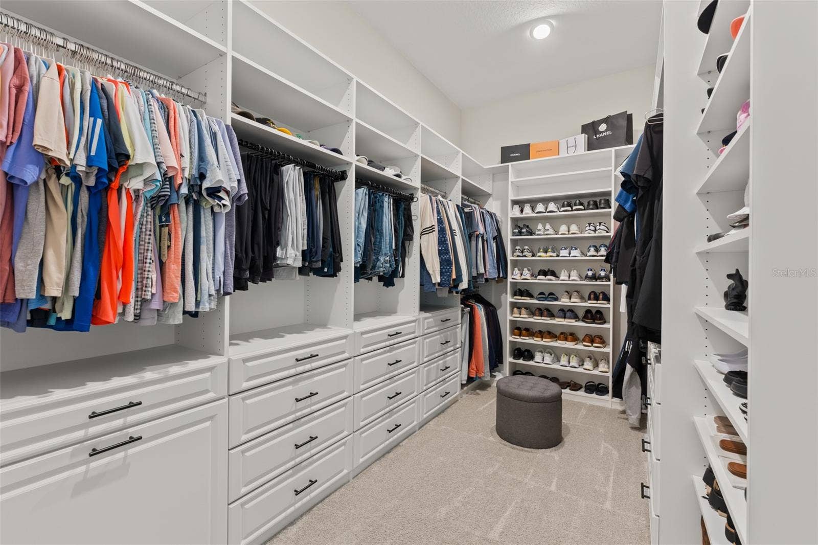 3292 WINDBEAM COURT, Winter Garden, FL 34787 Custom designed Primary Closet.