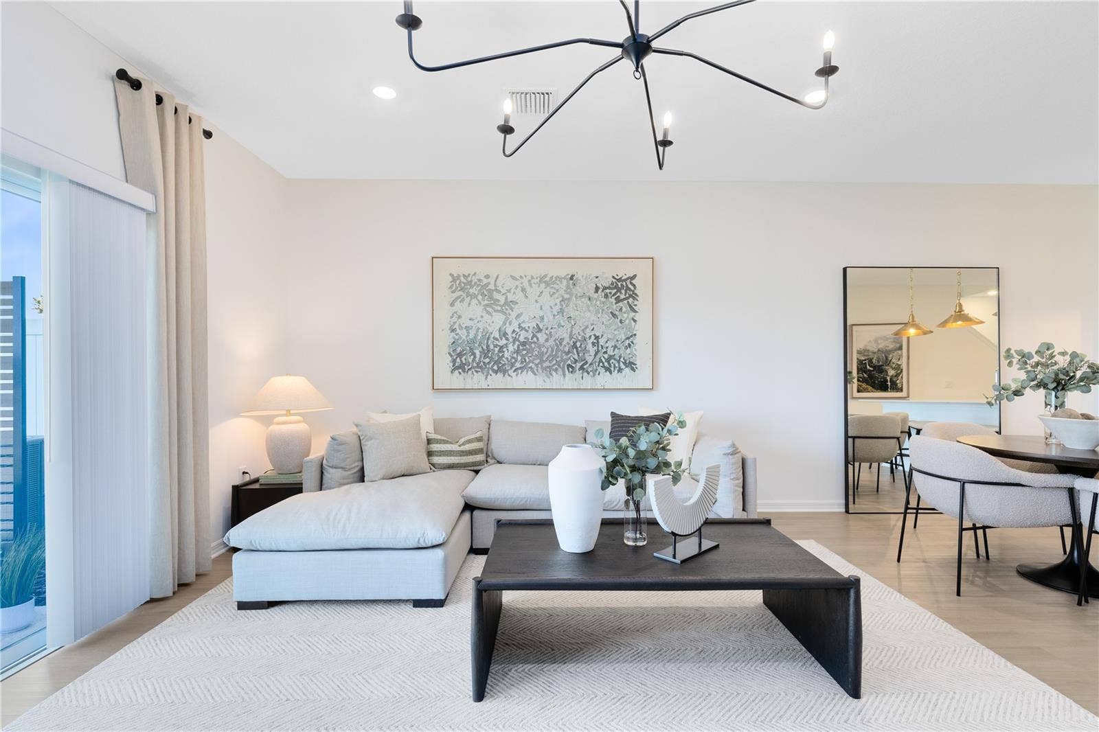 Model Home Design Only. Pictures and furnishings are for illustrative purposes only. Elevations, colors and options may vary. Furniture is for model home staging only.