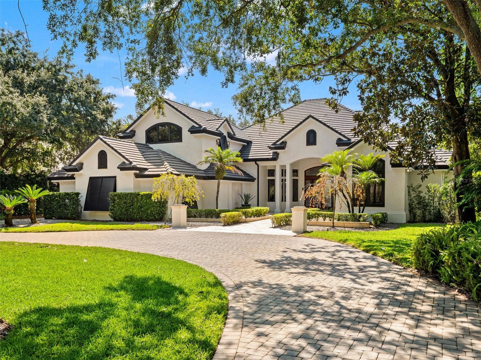 9222 SLOANE STREET, Orlando, FL 32827 Front View Circular Driveway