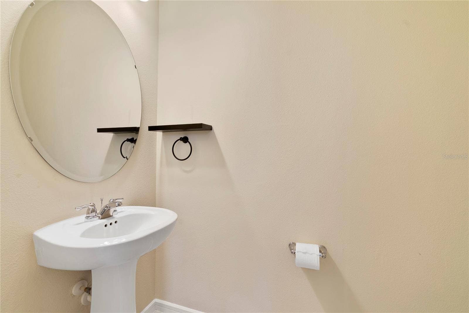 Half bathroom downstairs