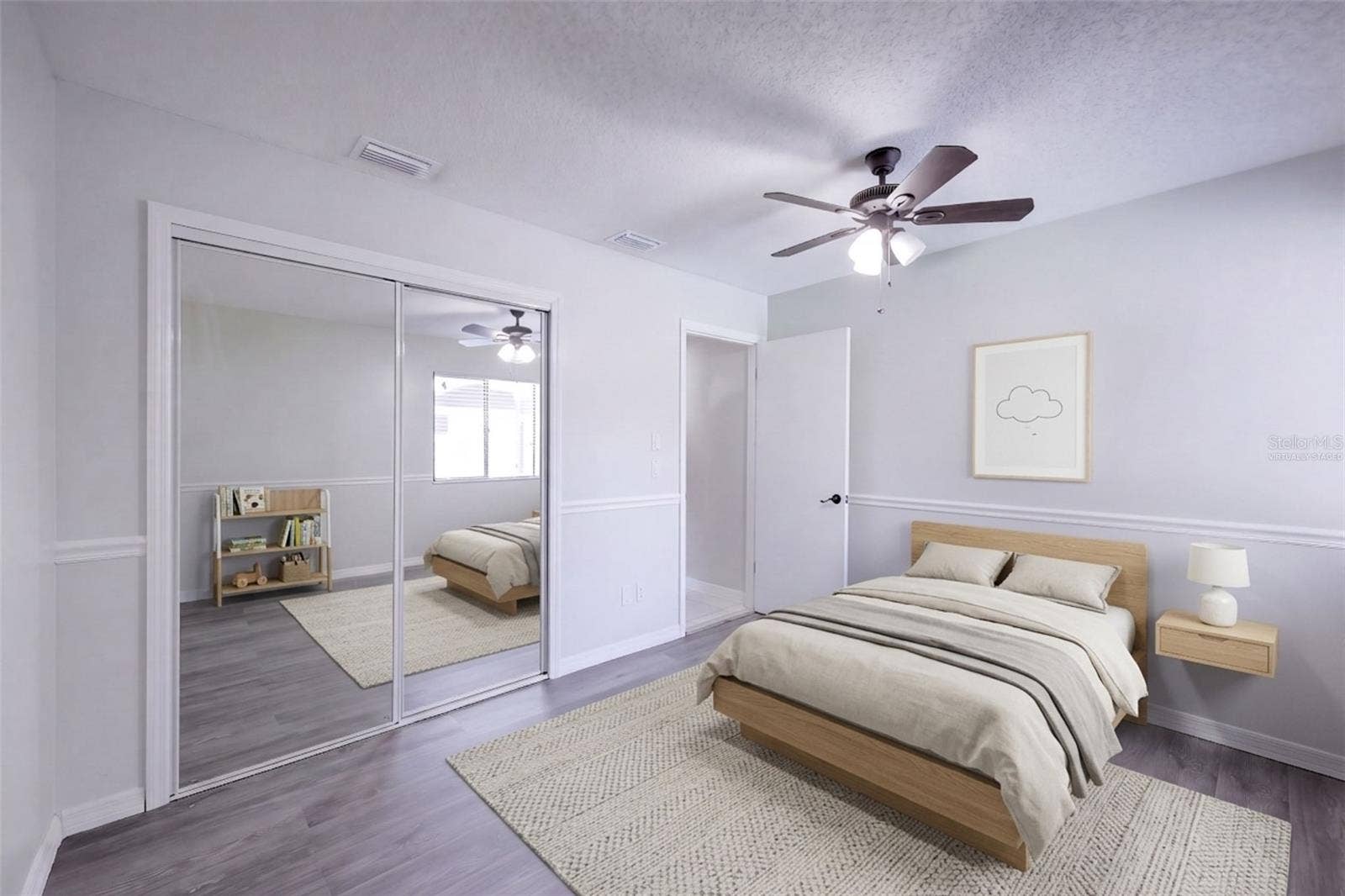 954 NIBLICK DRIVE, Casselberry, FL 32707 Bedroom #4 - Virtually Staged