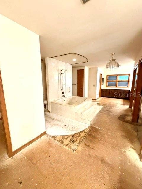3513 MARWOOD DRIVE, Orlando, FL 32806 removed carpet in primary bathroom upstairs