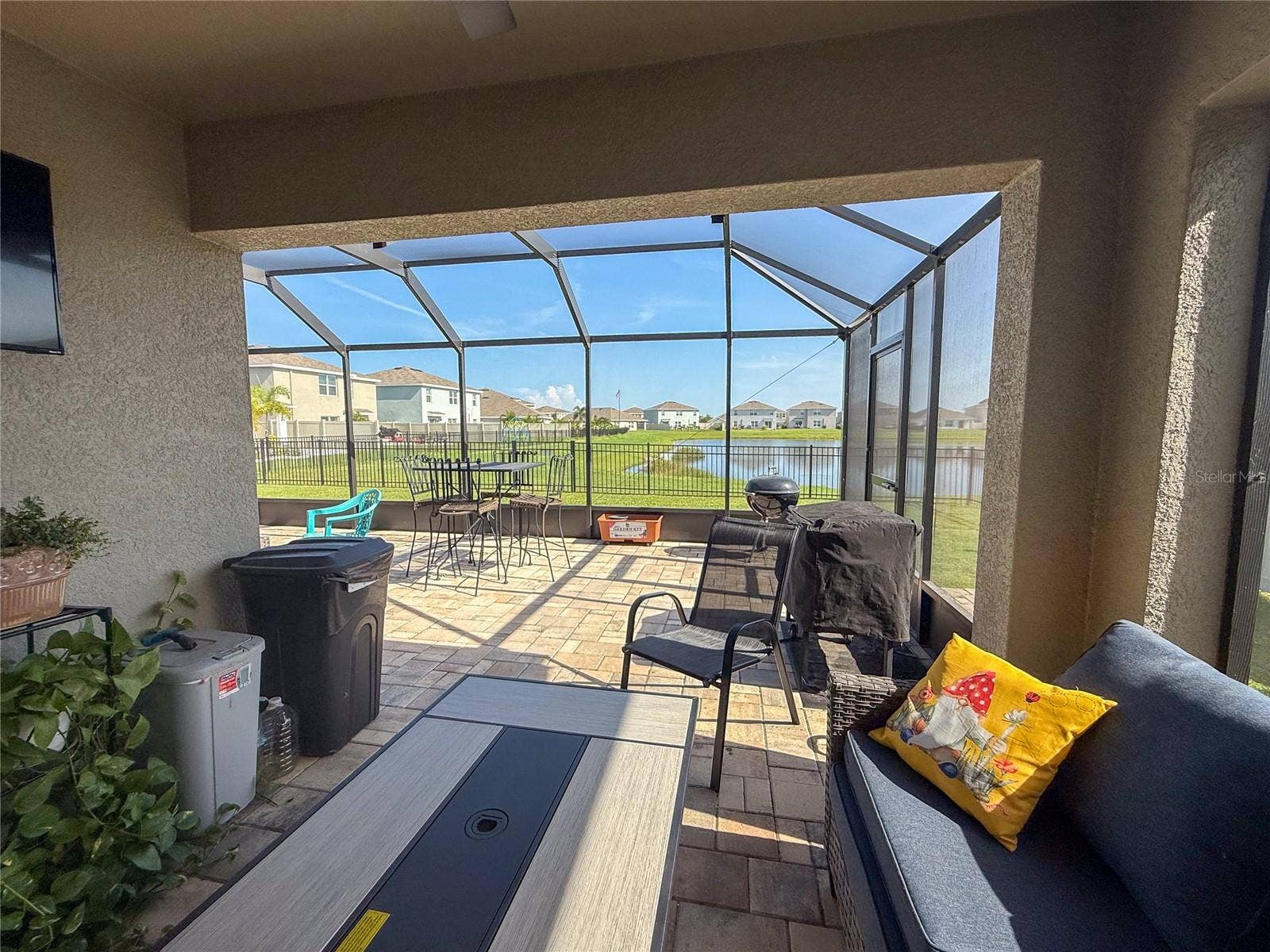 4120 QUIET RAIN COURT, Palmetto, FL 34221 LANAI AND PATIO VIEW