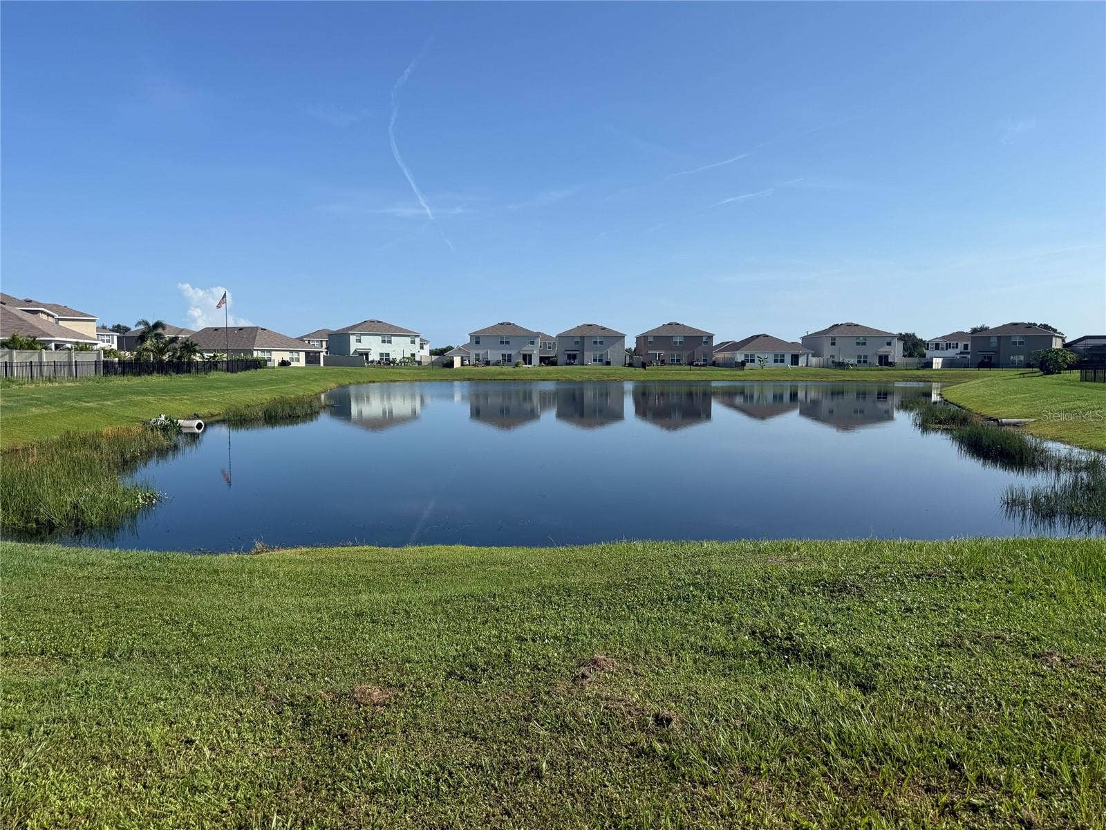 4120 QUIET RAIN COURT, Palmetto, FL 34221 POND VIEW FROM BACKYARD