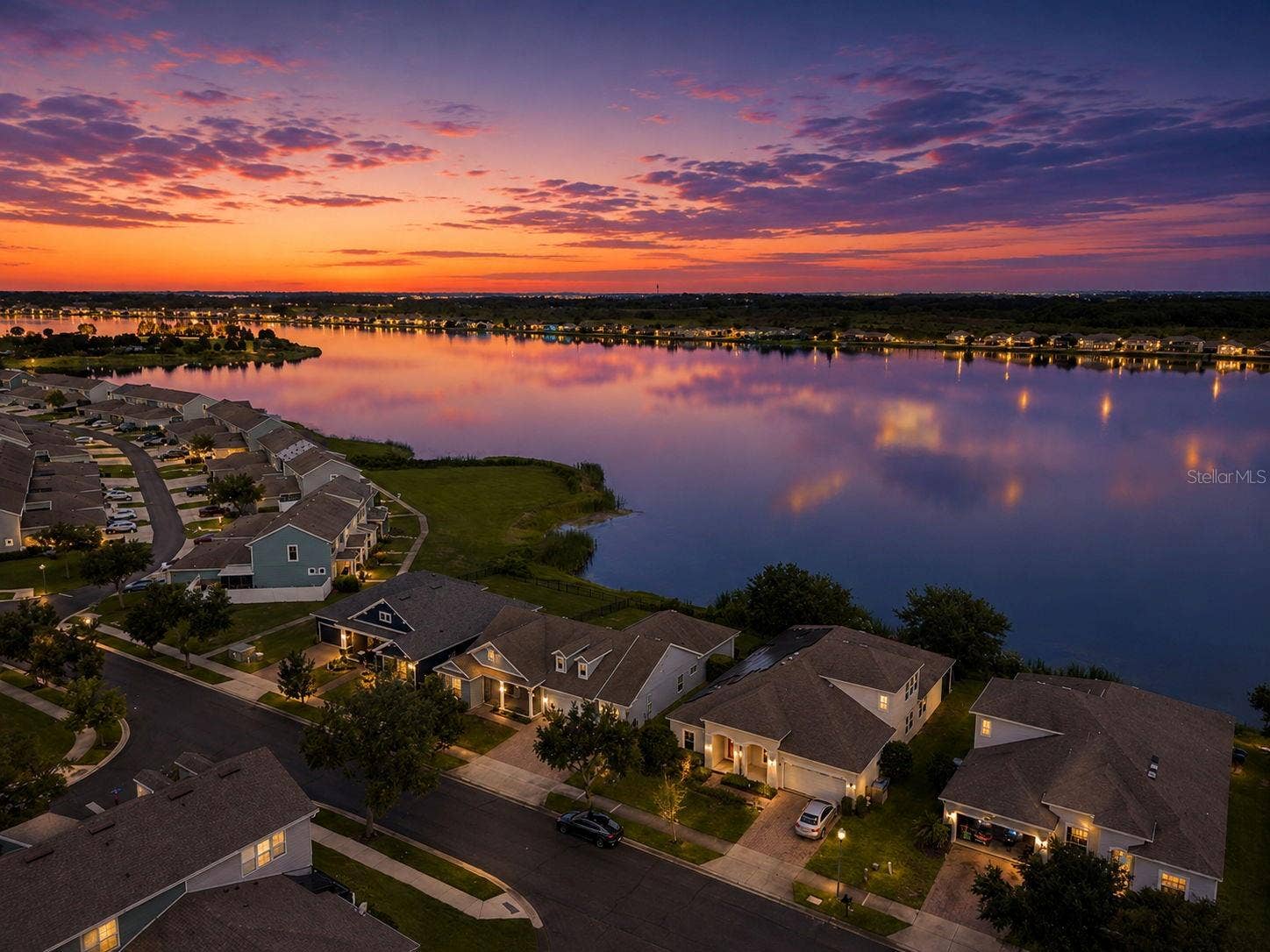 589 BLUE CYPRESS DRIVE, Groveland, FL 34736 Amazing Sunsets from your back yard.