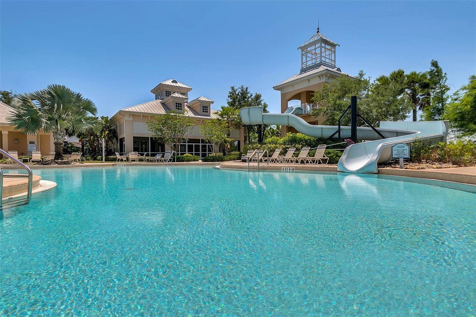 589 BLUE CYPRESS DRIVE, Groveland, FL 34736 Resort Style Pool with Water Slide