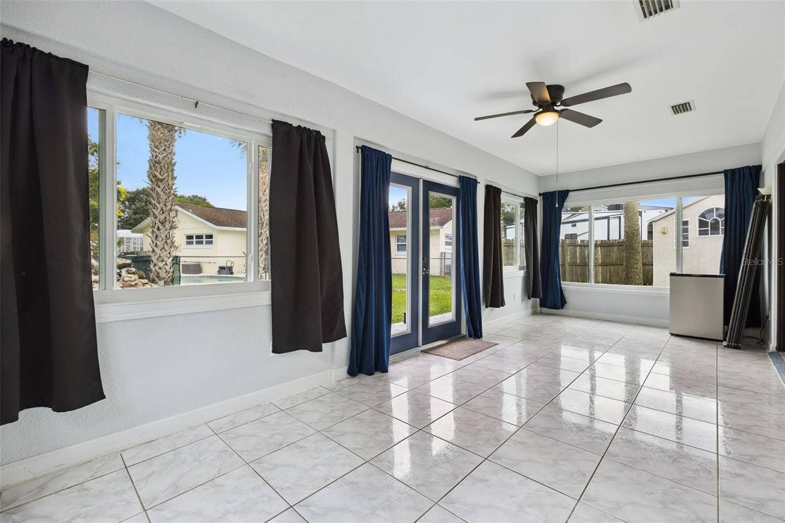 Florida room under AC