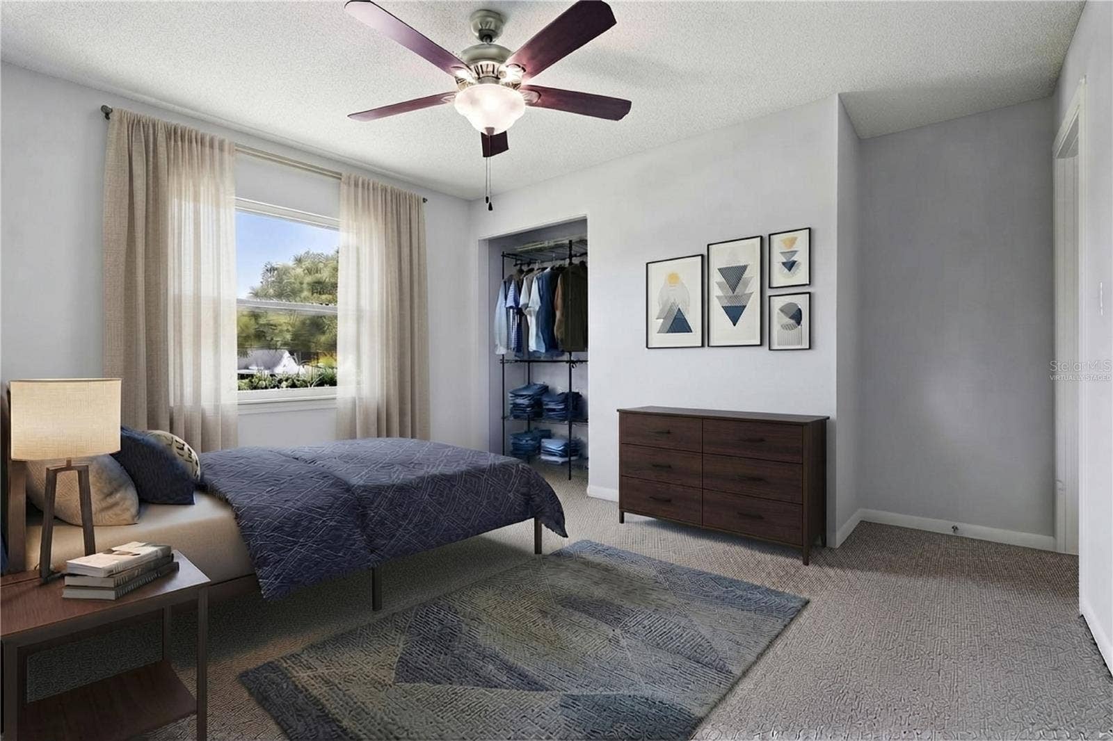 2228 KING CHARLES COURT, Winter Park, FL 32792 Virtually staged bedroom