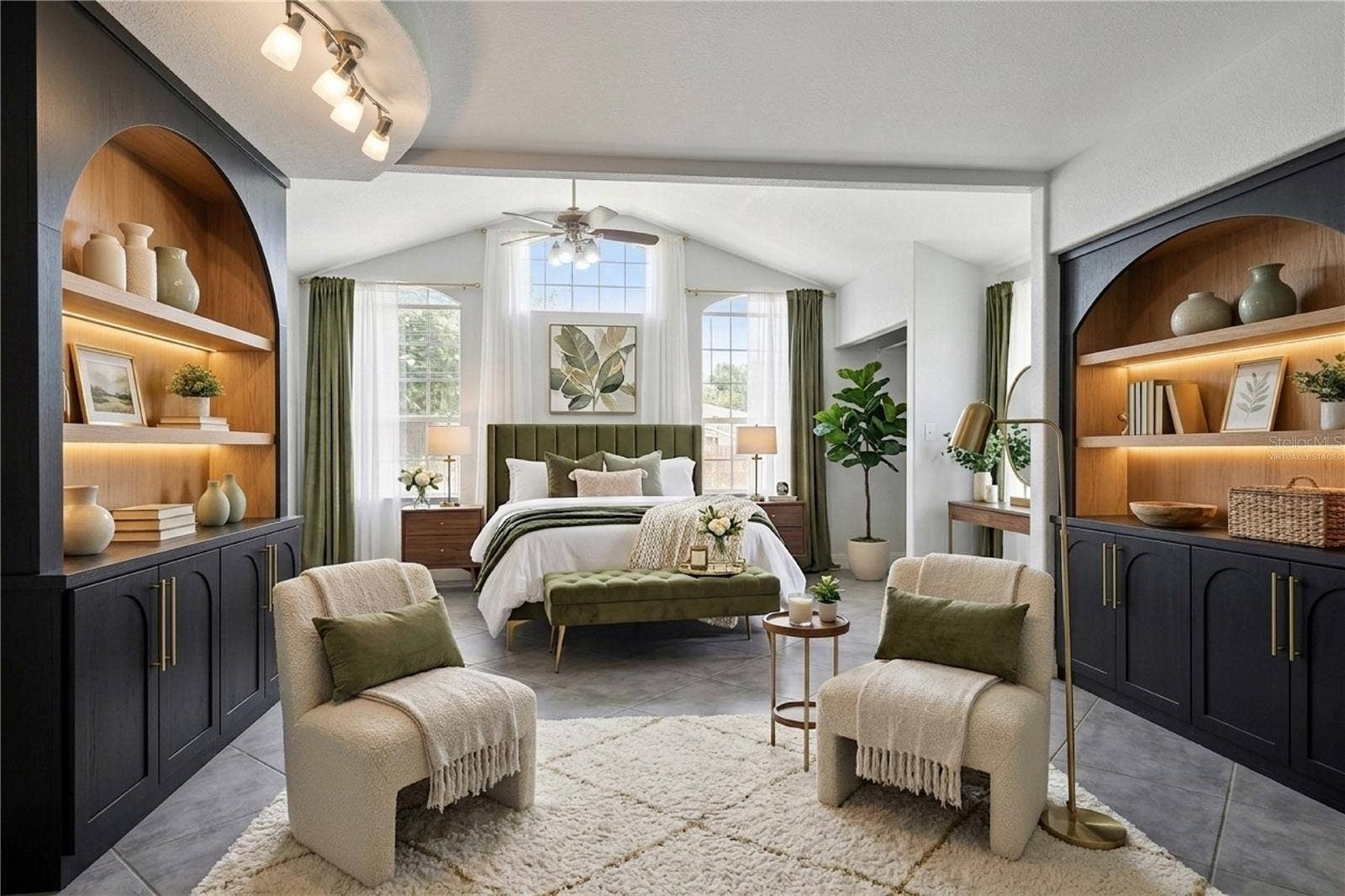 2228 KING CHARLES COURT, Winter Park, FL 32792 Virtually staged primary bedroom