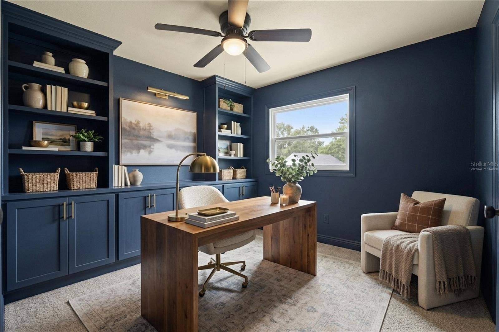 2228 KING CHARLES COURT, Winter Park, FL 32792 Virtually staged bedroom to an office
