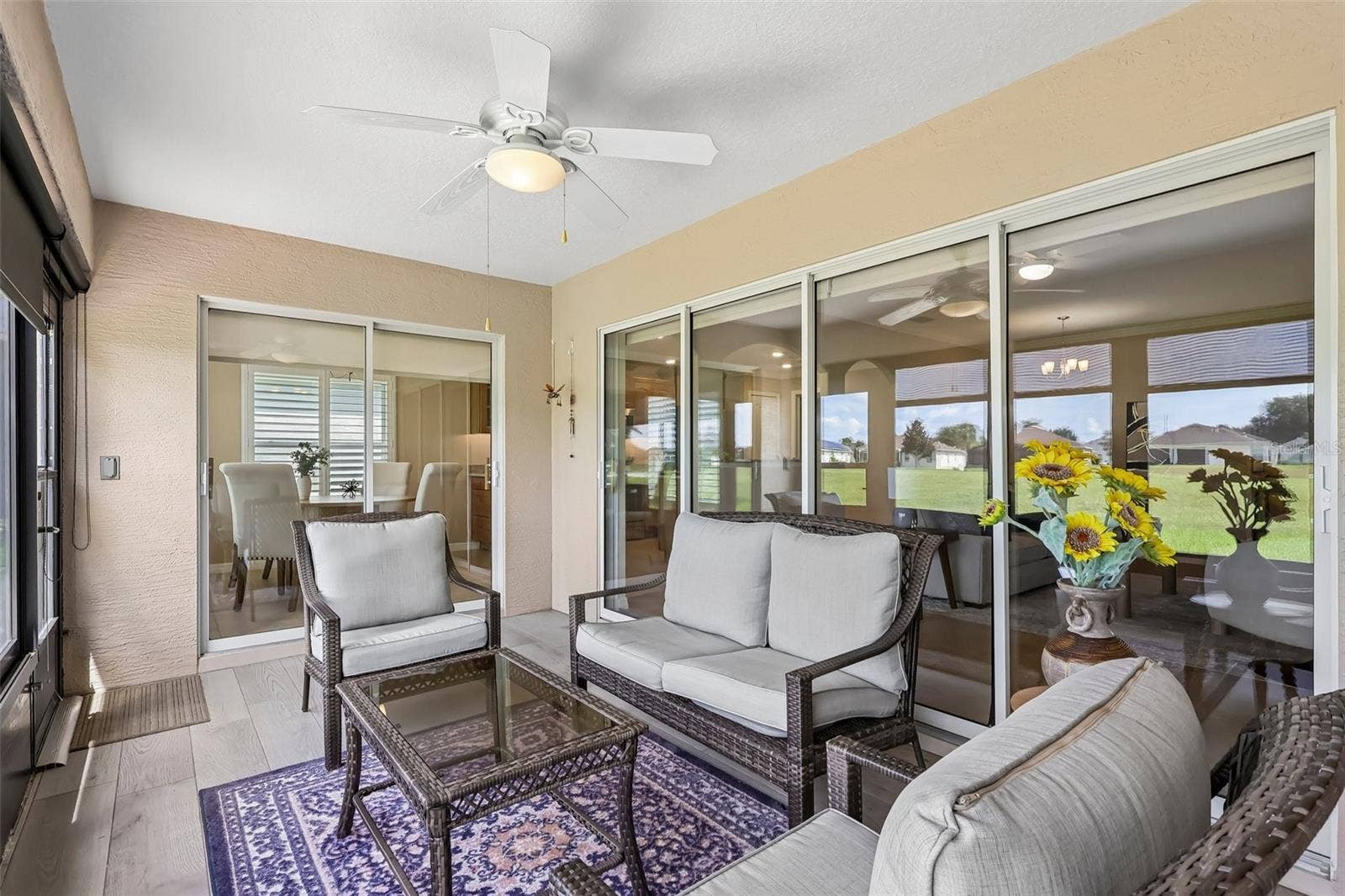 Enclosed Lanai.