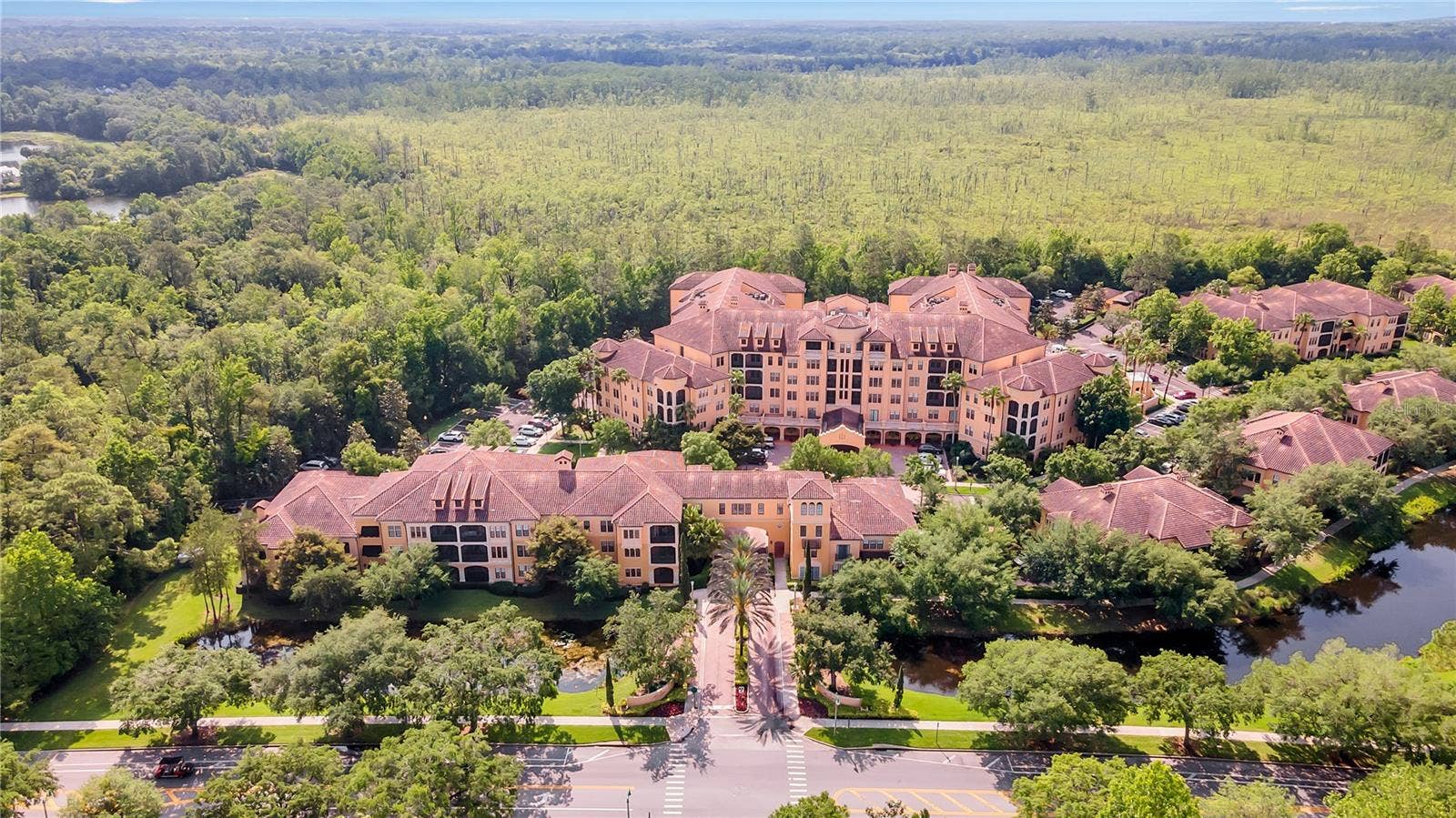 500 MIRASOL CIRCLE, #205, Celebration, FL 34747 Aerial View of Mirasol at Celebration with Expansive Conservation Area