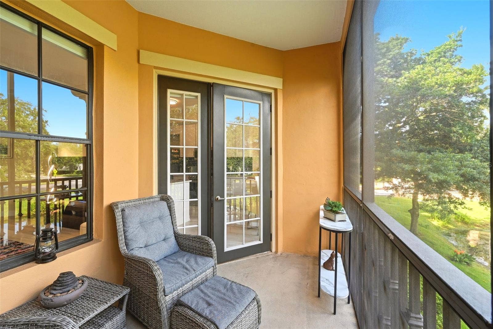 500 MIRASOL CIRCLE, #205, Celebration, FL 34747 Patio Overlooking the Canal