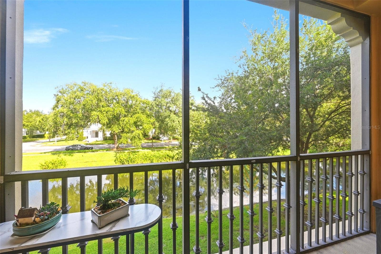 500 MIRASOL CIRCLE, #205, Celebration, FL 34747 Patio Overlooking the Canal