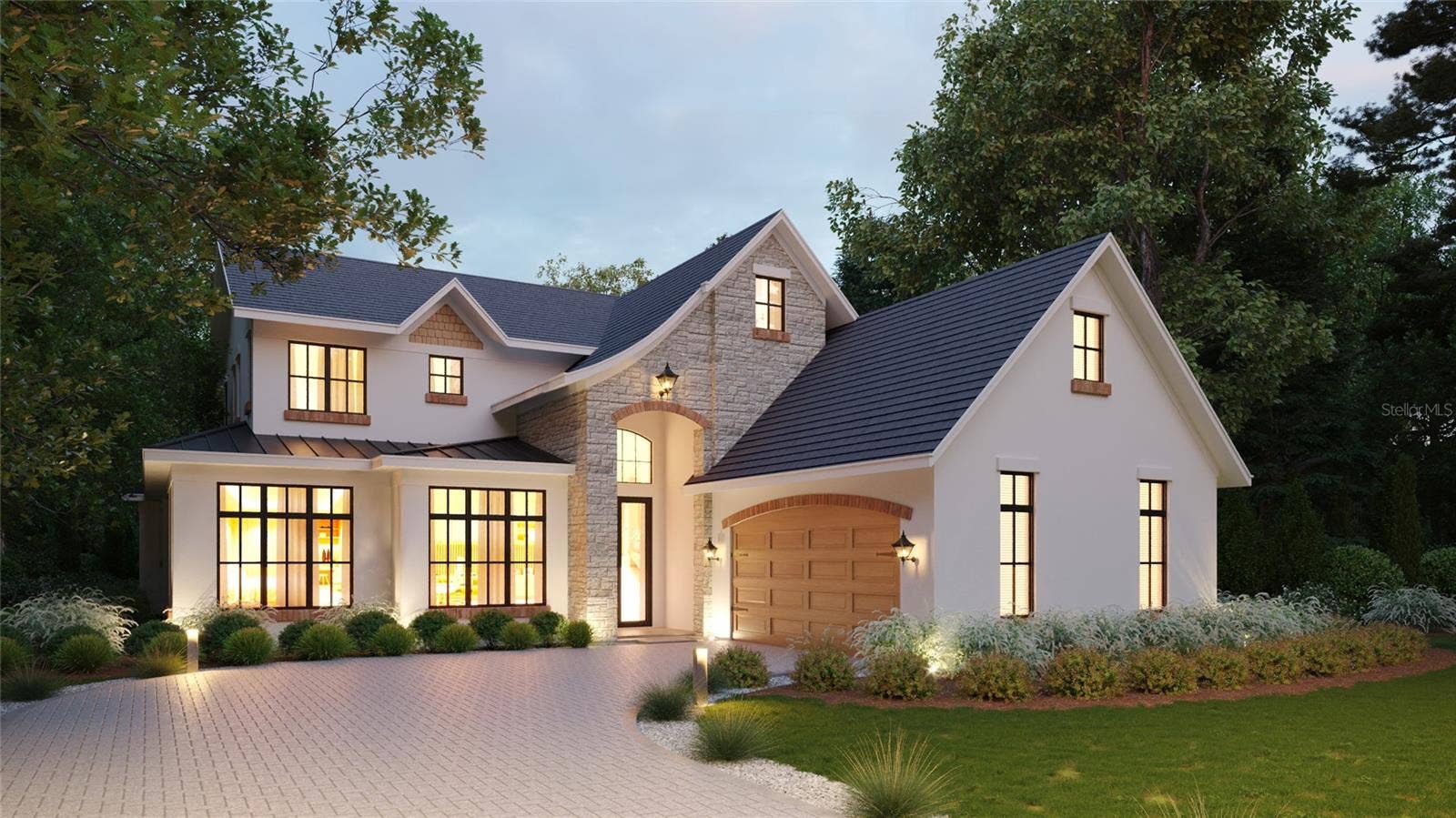 825 PALMER AVENUE, Winter Park, FL 32789 825 Palmer Ave. front rendering 2- for inspiration only
