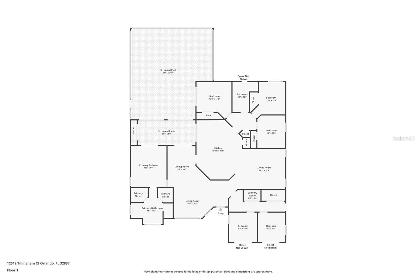 12512 TILLINGHAM COURT, Orlando, FL 32837 12512 TILLINGHAM COURT, Orlando, FL 32837