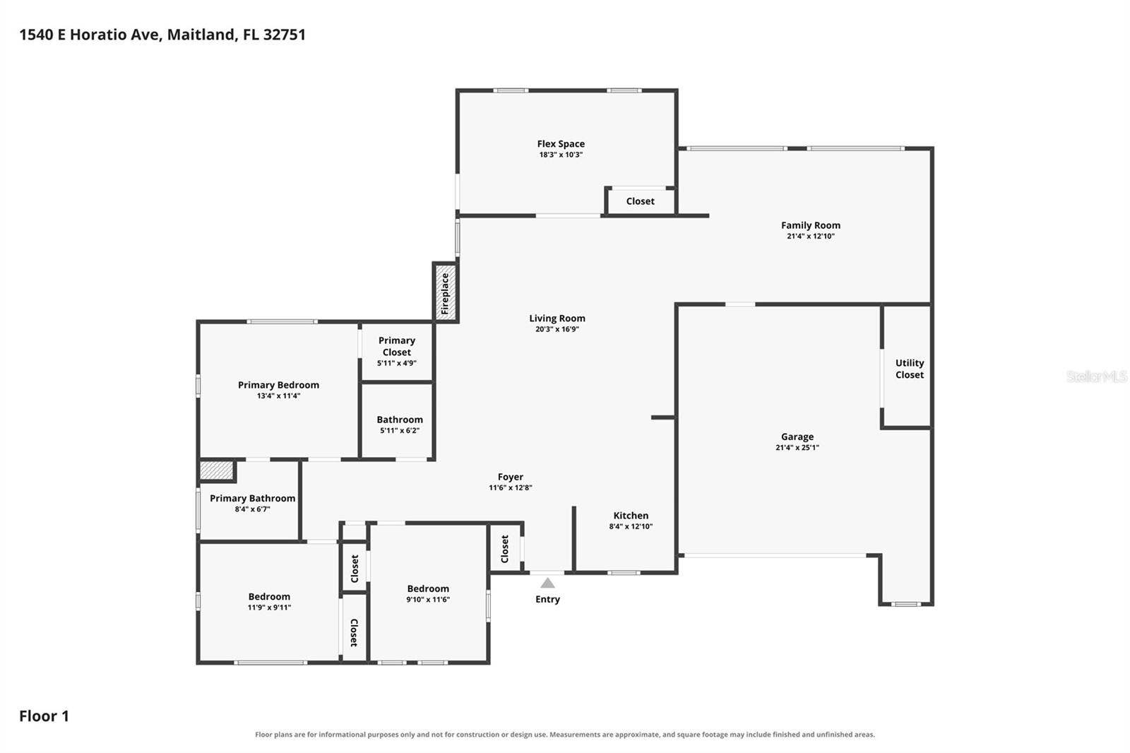 1540 E HORATIO AVENUE, Maitland, FL 32751 1540 E HORATIO AVENUE, Maitland, FL 32751