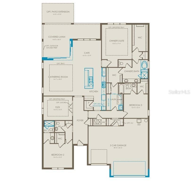 15000 CANOPY COVER DRIVE, Winter Garden, FL 34787 Floor Plan - Floor One