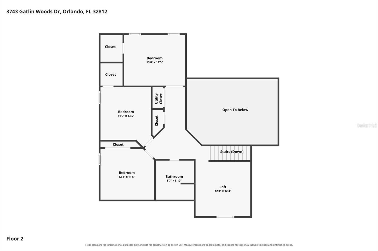 3743 GATLIN WOODS DRIVE, Orlando, FL 32812 Floor Plan 2