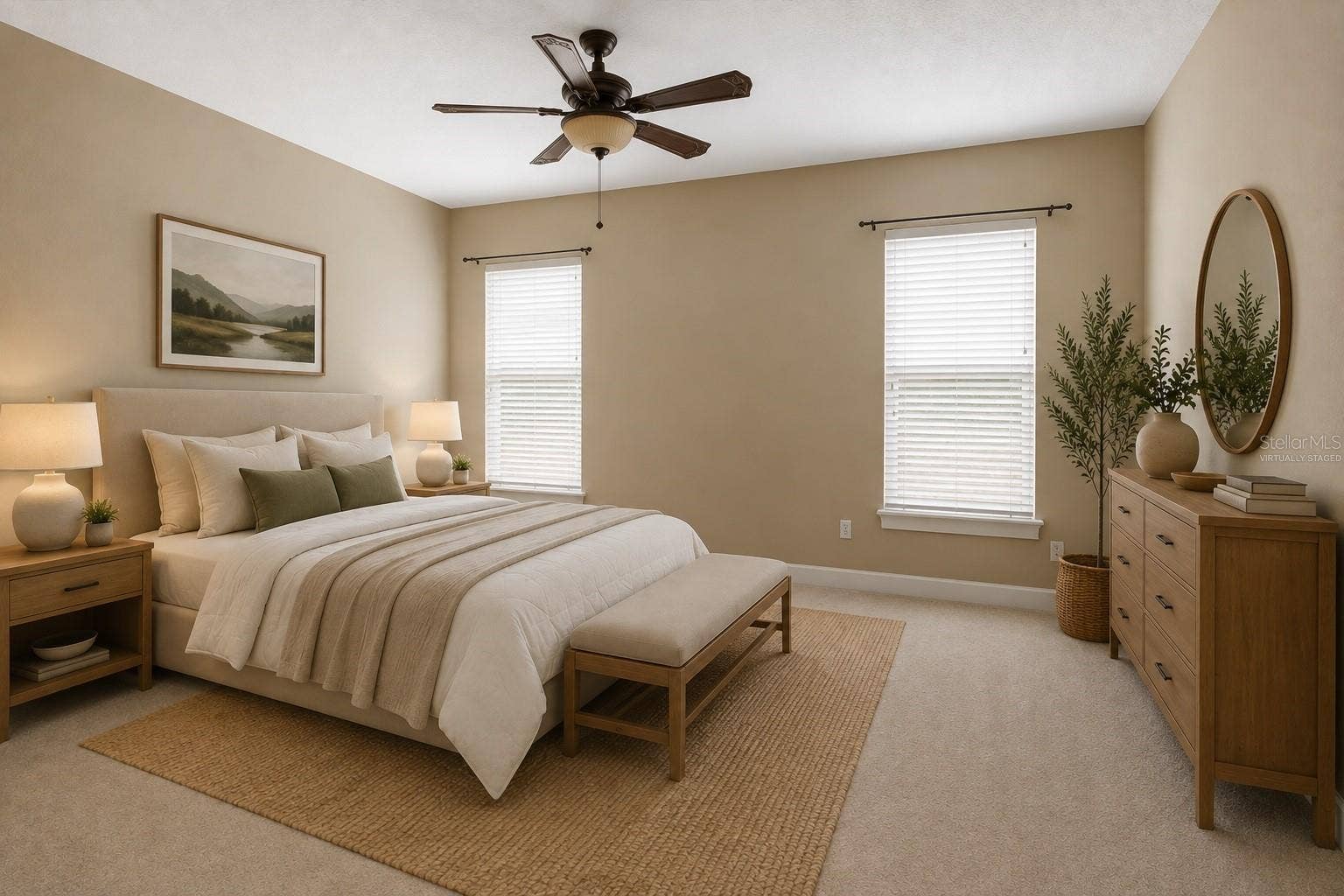7430 BENTONSHIRE AVENUE, Windermere, FL 34786 Virtually Staged Primary Bedroom