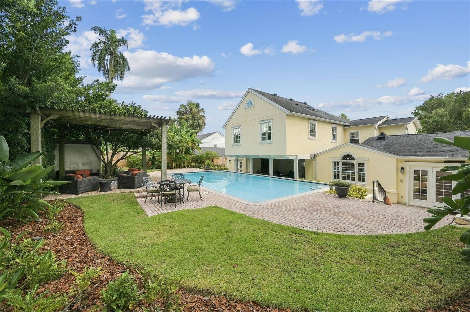 1221 DORCHESTER STREET, Orlando, FL 32803 Private Backyard with Pool & Mature Landscaping
