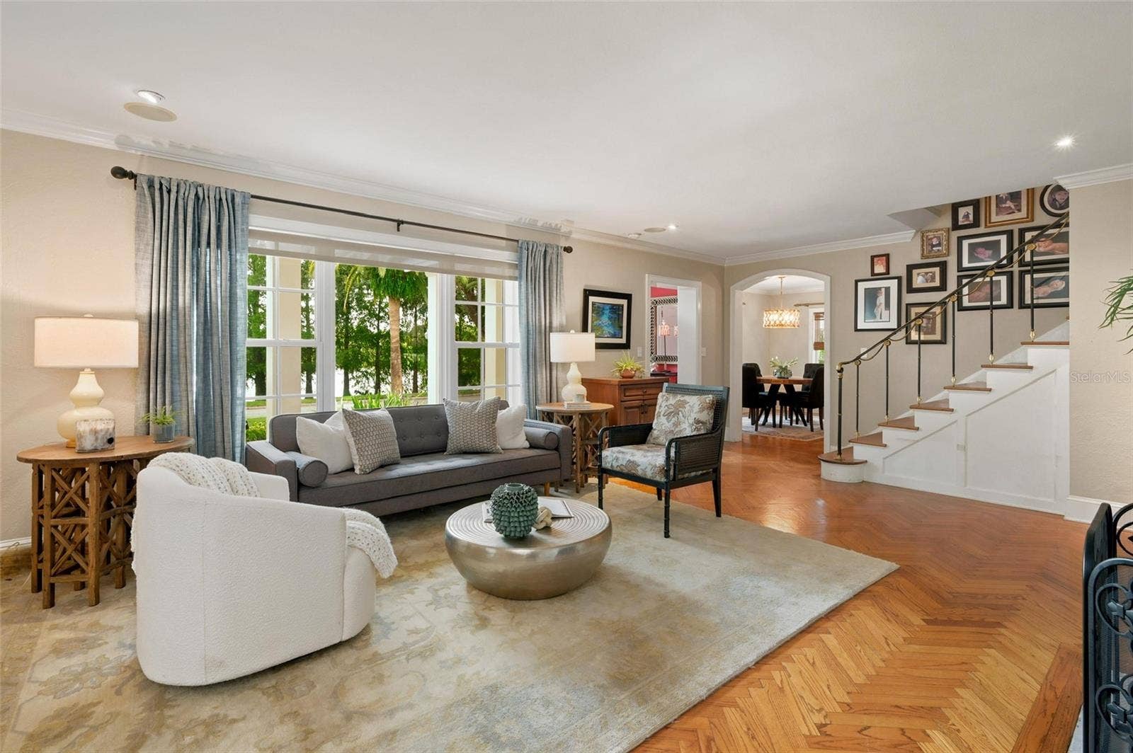1221 DORCHESTER STREET, Orlando, FL 32803 Formal Living Room Spacious & Light-Filled