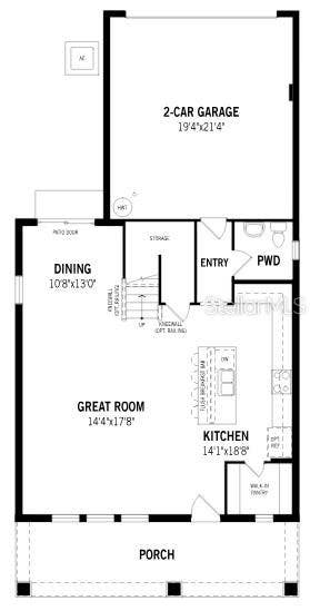 13636 SEAGRASS AVENUE, Orlando, FL 32832 Talquin Craftsman First Floor