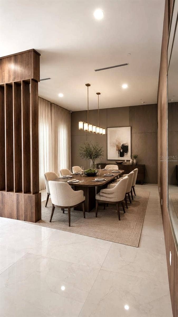 3857 S STILLWOOD LANE, Lake Mary, FL 32746 Dining Room Virtually Staged