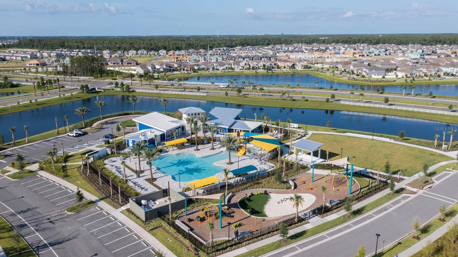 13463 GOOD VIBES AVENUE, Orlando, FL 32832 Meridian Parks Amenities Center (Aerial View)
