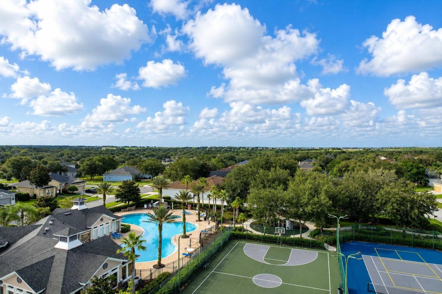 Resort Style Pool, Fitness Center, Clubhouse, BasketBall Court, Tennis Court