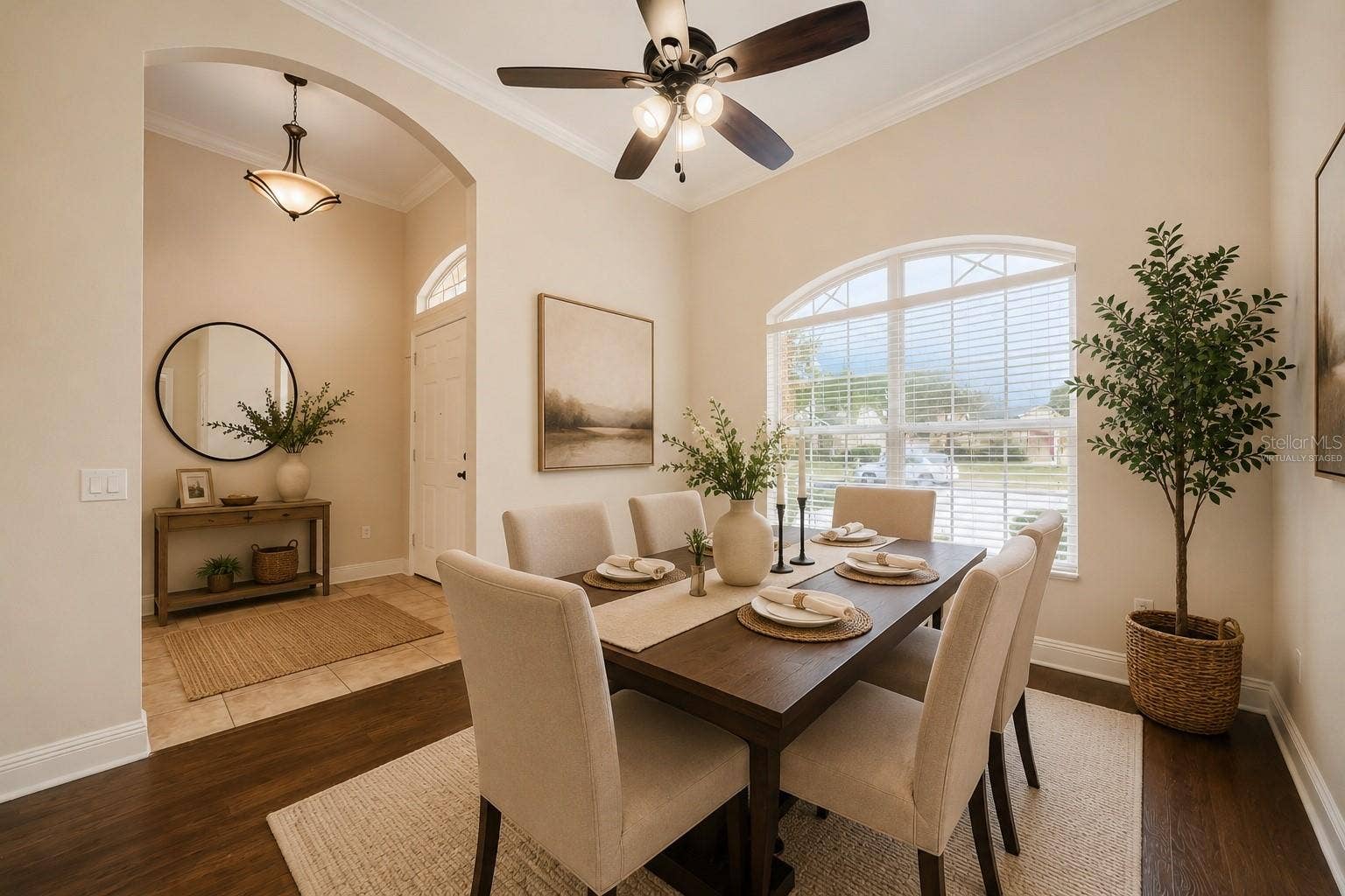 Dining Room.Virtually Staged