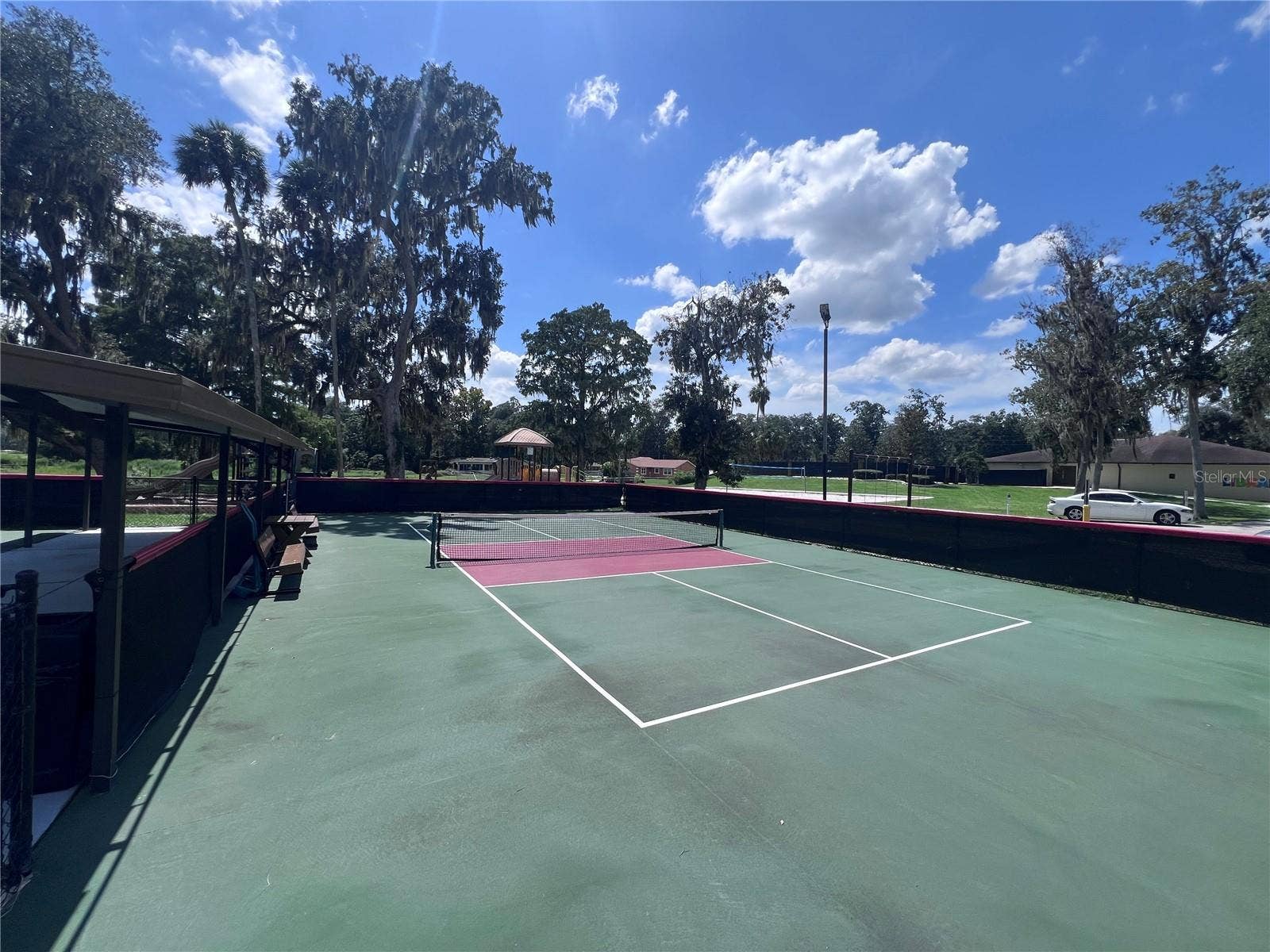 Tennis and pickleball courts